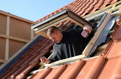Pose de fenêtres de toit Velux à Ameugny